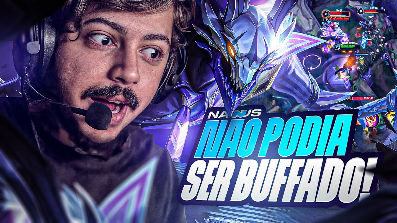 NASUS NÃO PODIA SER BUFFADO, OLHA ISSO...