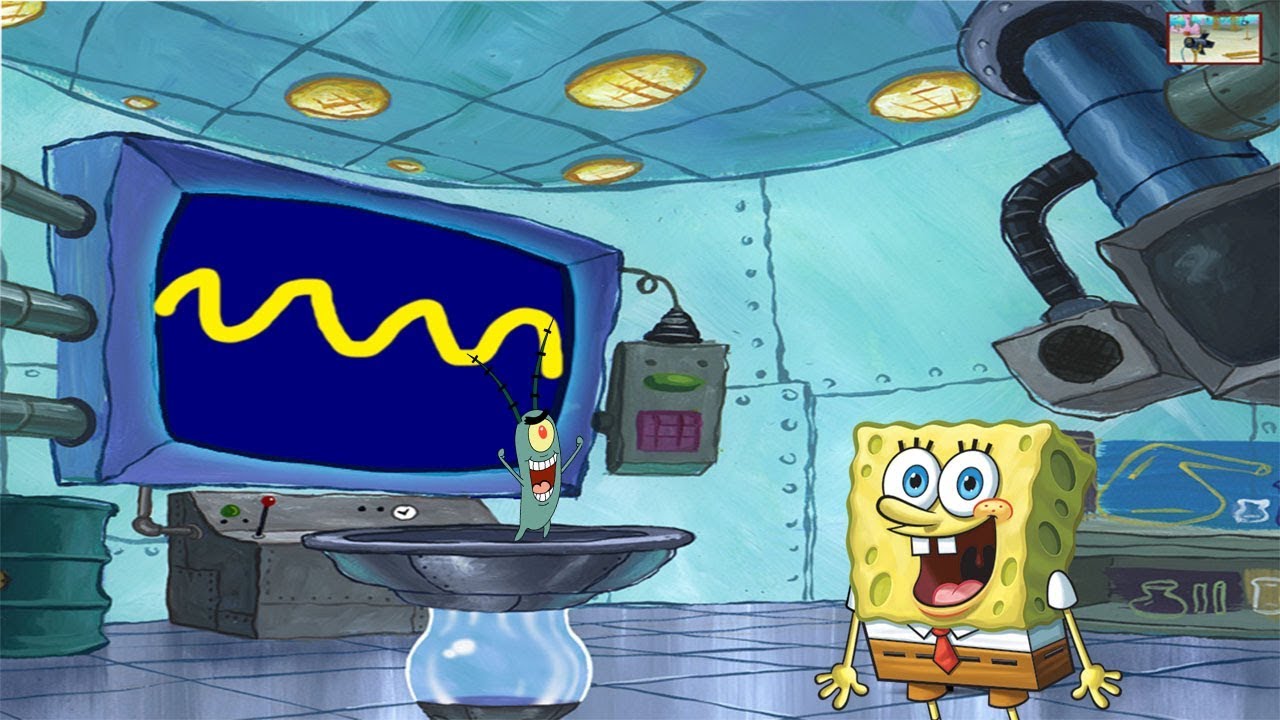 SpongeBob SquarePants: Lights, Camera, Pants! | Plankton & Karen
