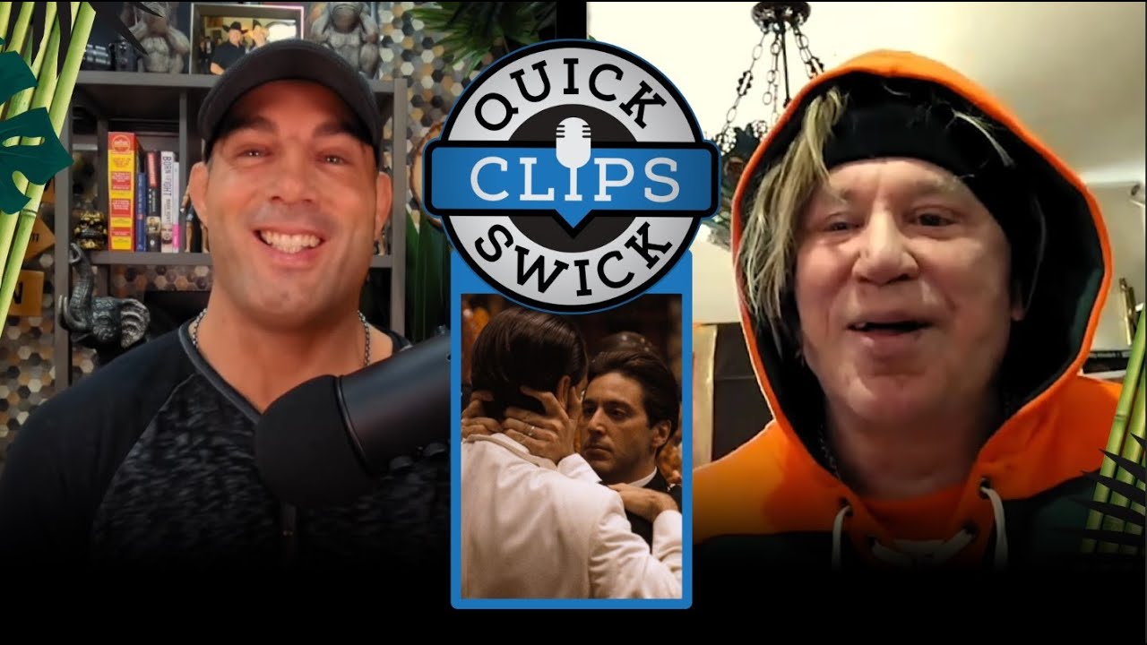 Mickey Rourke will be working with Al Pacino for the 1st time and he&rsquo;s STOKED! | Mike Swick Podcast