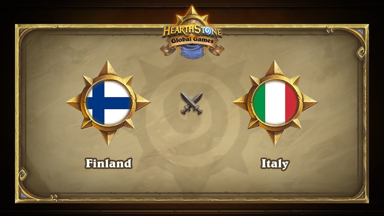 Финляндия vs Италия | Finland vs Italy | Hearthstone Global Games (10.05.2017)