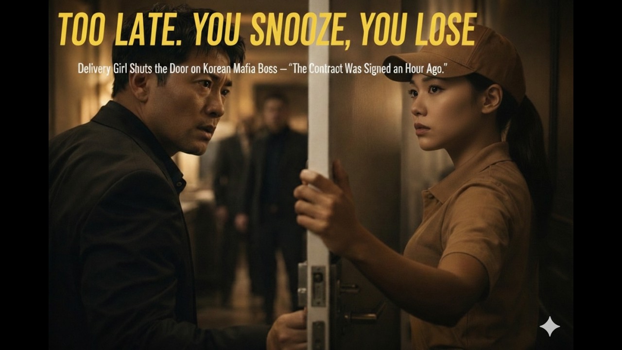 Delivery Girl Shuts the Door on Korean Mafia Boss — “The Contract Was Signed an Hour Ago ”