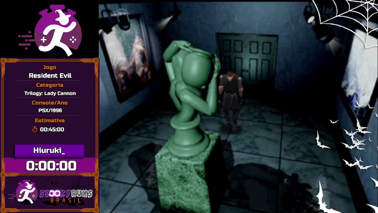 Spookyruns Brasil - Resident Evil (Trilogy: Lady Cannon) por @hiuruki_