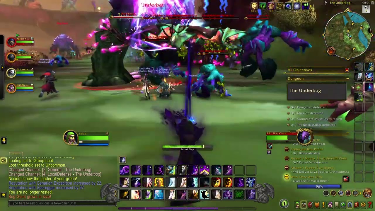 Night elf priest world of warcraft final