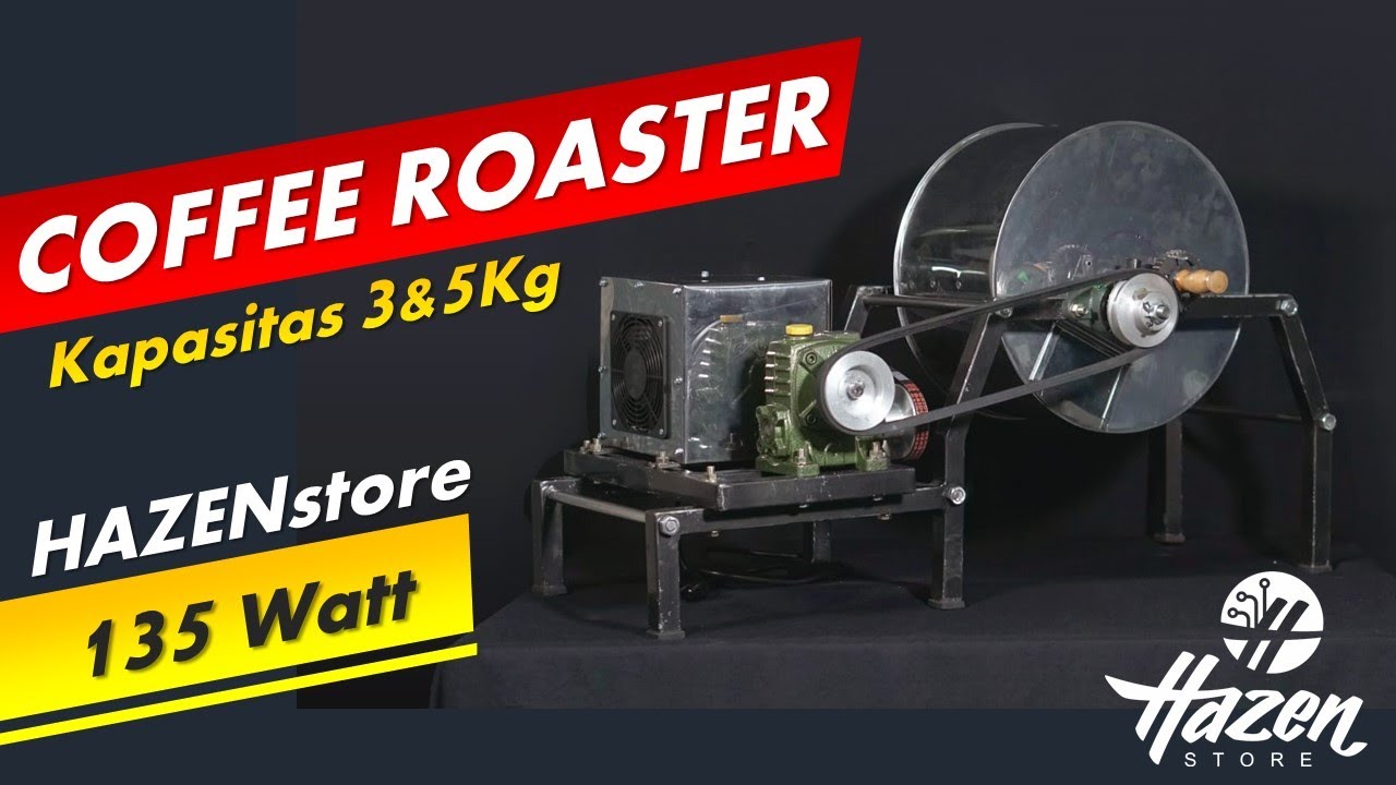 Tutorial Sangrai Kopi Kapasitas 3 & 5 Kg by HAZENstore
