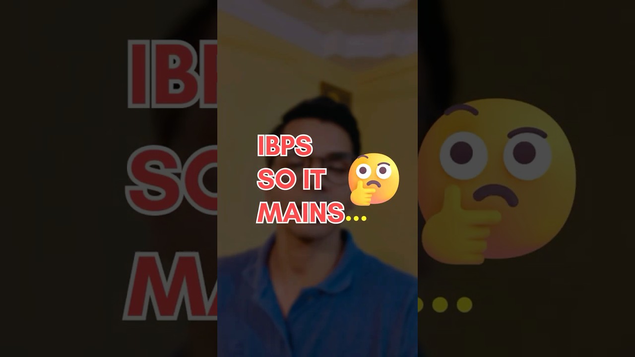 How to Prepare for IBPS SO IT Mains Exam 2025 | Strategy & Tips
