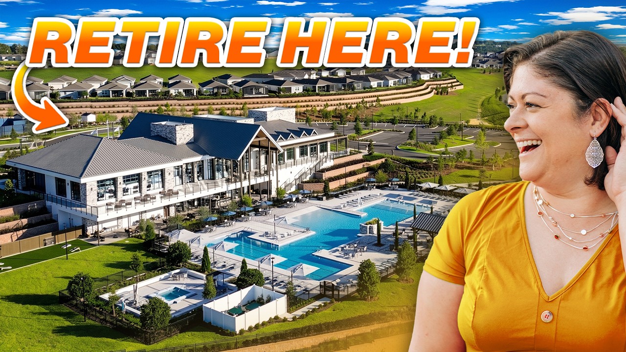 ЛУЧШИЙ поселок для людей старше 55 лет в Центральной Флориде! Del Webb Minneola
