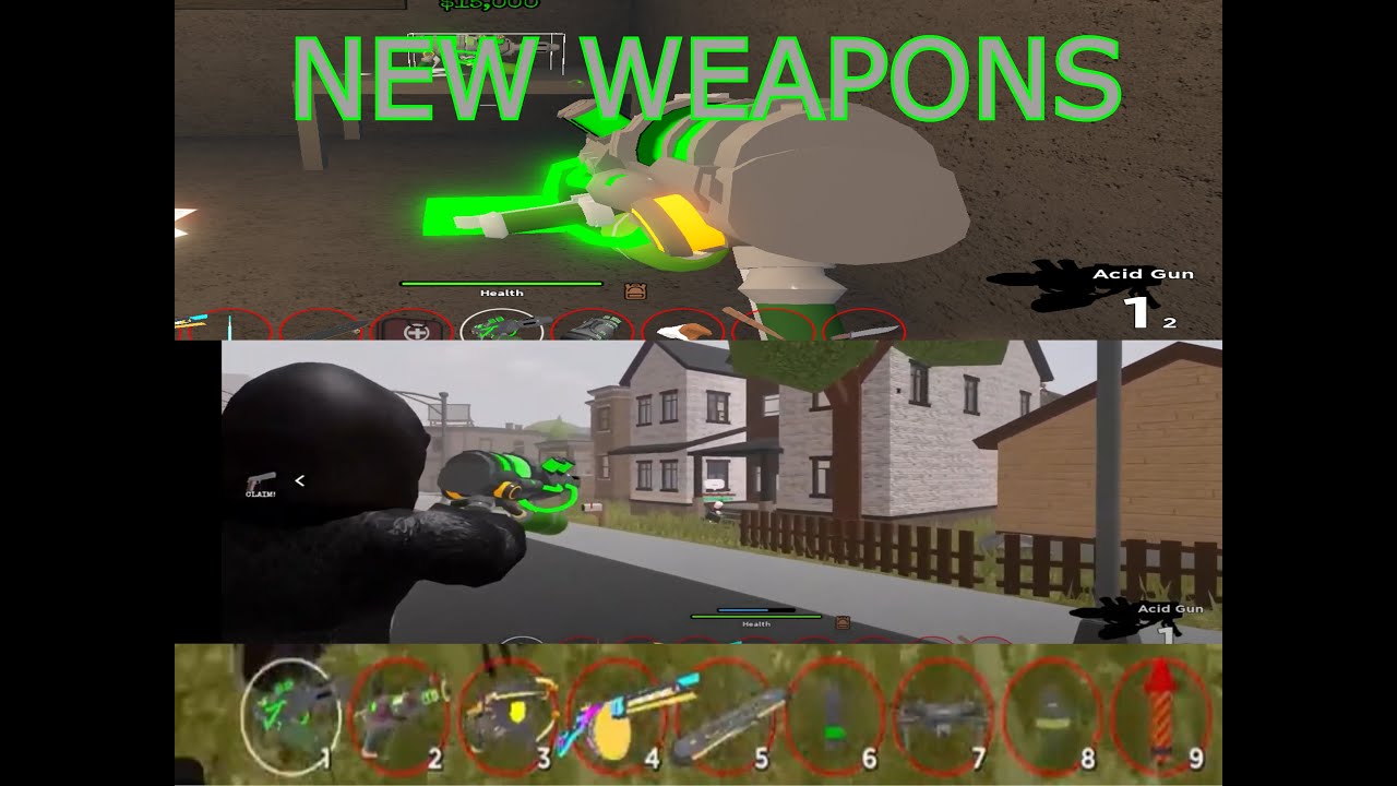 Ohio Raiding With New Acid Gun and Ray Gun