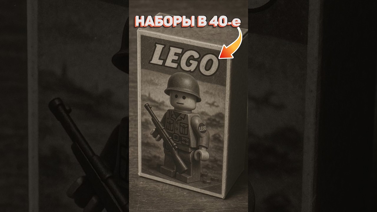 WHAT WAS LEGO DOING IN THE 1940s? #raribrick #lego #lego #history