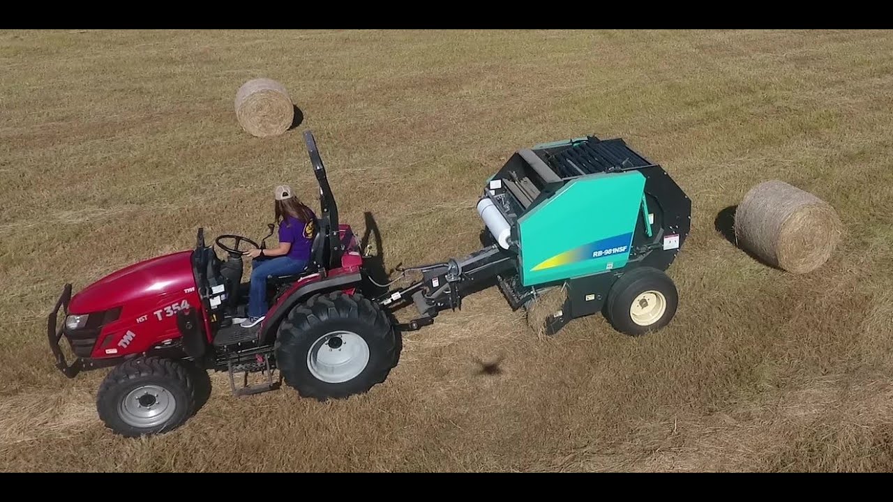 3X3 Round Baler Maintenance and Operation