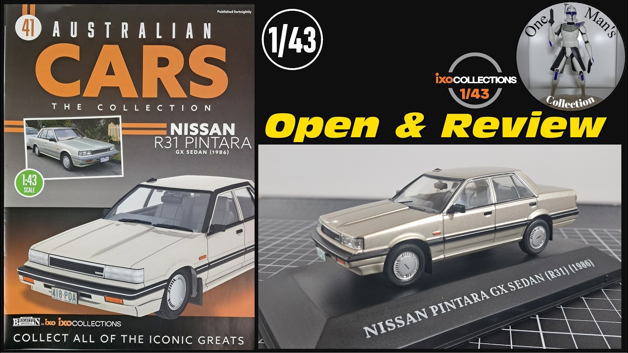 Журнал Australian Cars The Collection Magazine #41 — Nissan R31 Pintara GX Sedan (1986) — IXO Col...