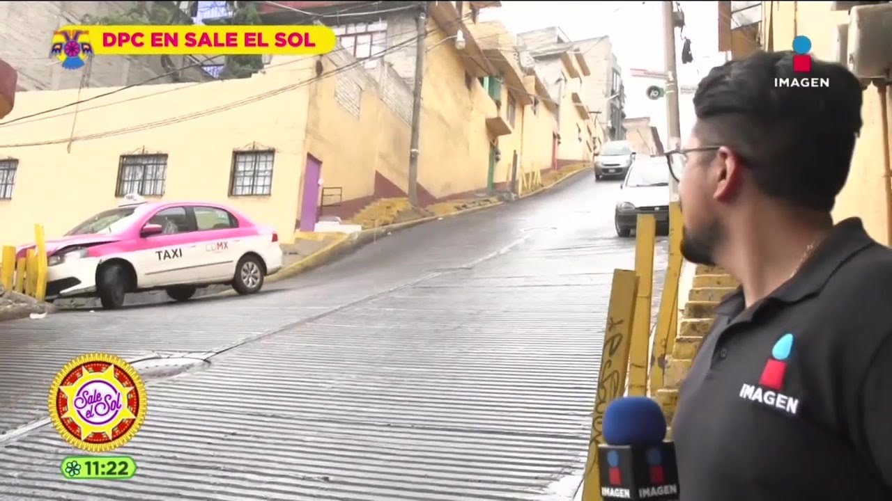 ¡Mientras reportero transmite se registra otro choque en Paso Florentino! | Sale el Sol