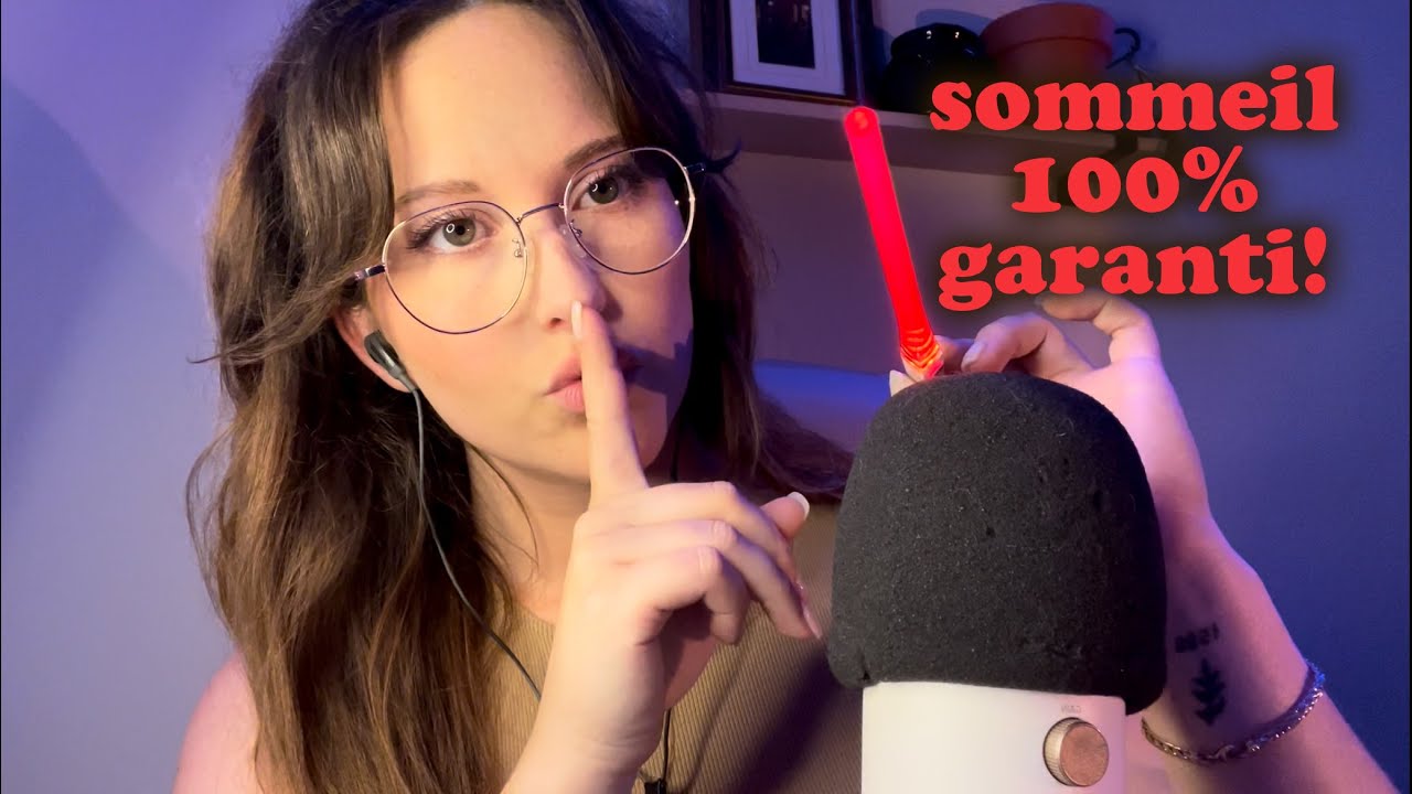 ASMR - Tu n'arrives pas à dormir? ÉCOUTE CETTE VIDÉO!  💤