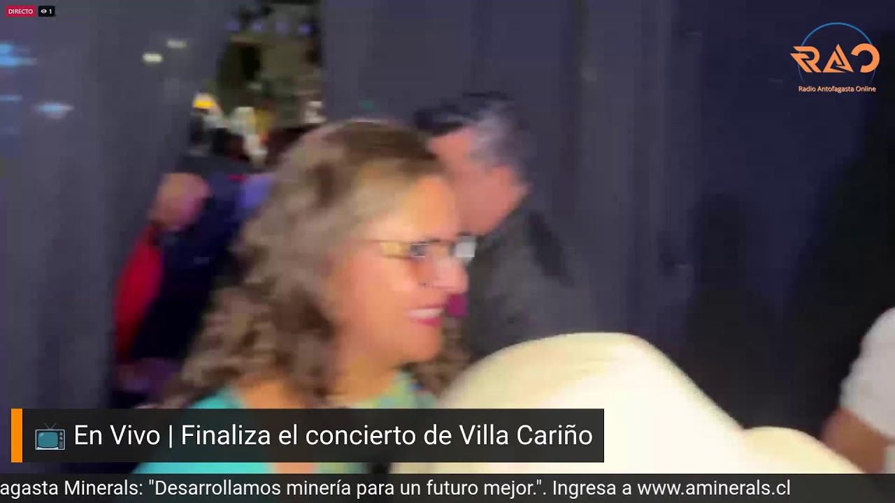 En Vivo |Concierto de Villa Cariño en el Muelle Melbourne Clark Antofagasta