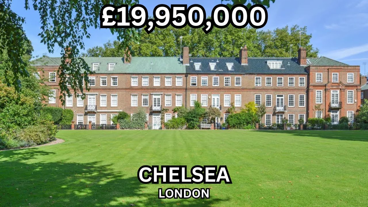 £19,950,000 Chelsea Townhouse w Mews & Private Garden | London Real Estate