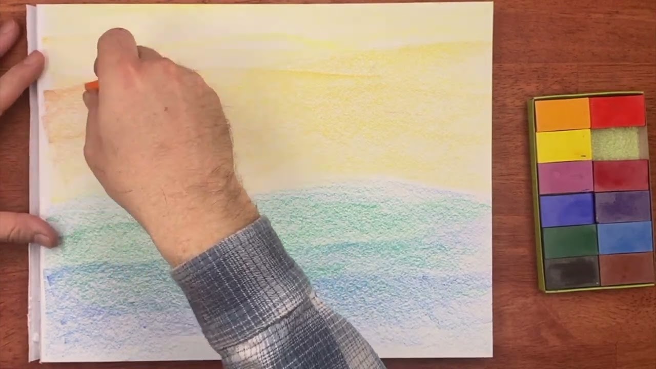 Free Waldorf Drawing Lesson | Block Crayon | Simply Waldorf