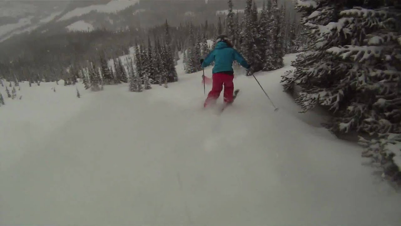Sarah and Kir Ripping at Backcountry Snowcats
