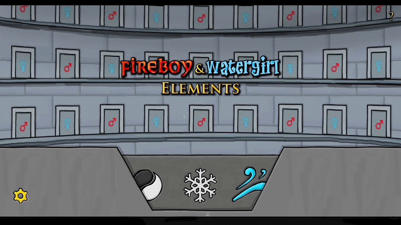 Fireboy And Watergirl 5: Elements The Ice Temple Level 1 To 9 Full Gameplay