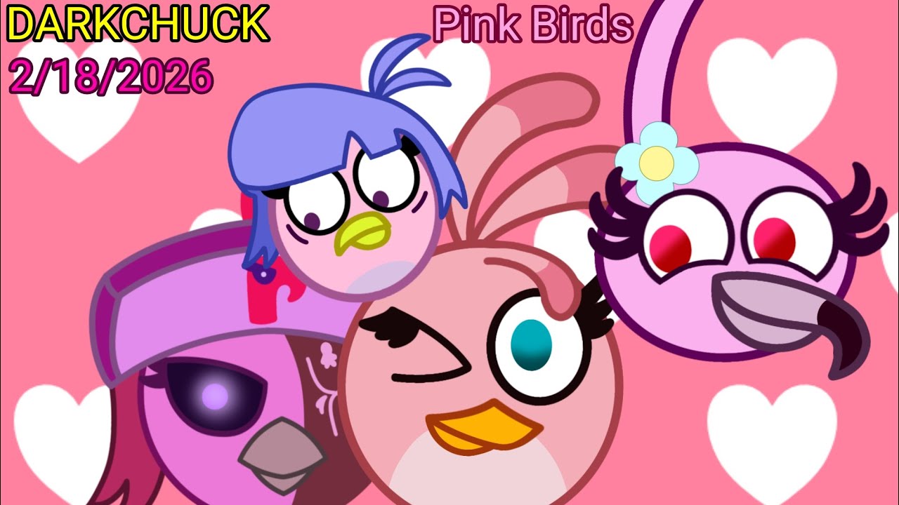 Angry Birds Speedpaint 🖍️ Pink birds 🩷 #angrybirds 