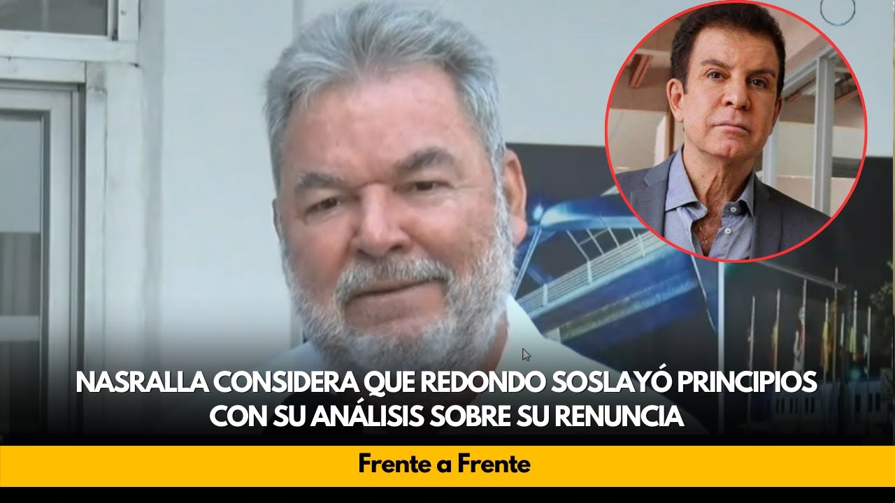 Roberto Contreras: 'Un favor le están haciendo a Nasralla '