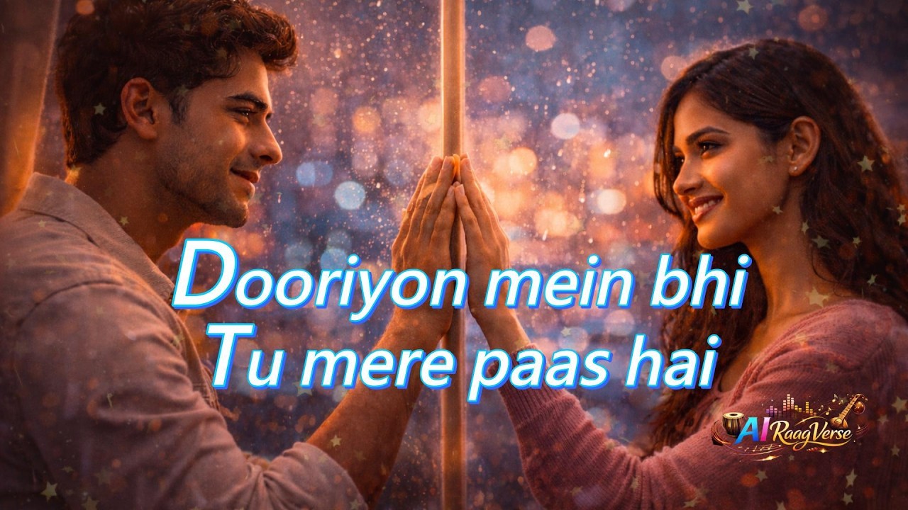 Dooriyon Mein Bhi Tu Mere Paas Hai ❤️ Soft Romantic Hindi Song | AI Bollywood | Romantic Hindi Song