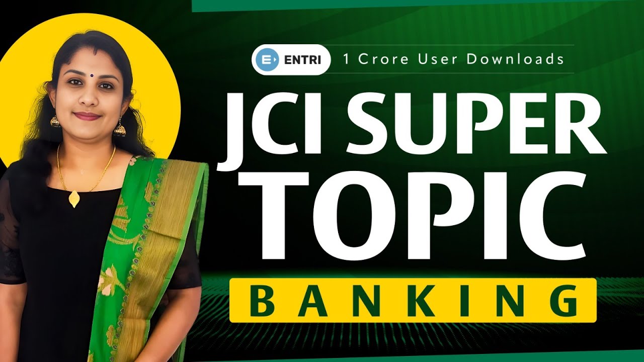 Banking Super Topic | Junior Cooperative Inspector | JCI Super Topics | Entri Cooperative