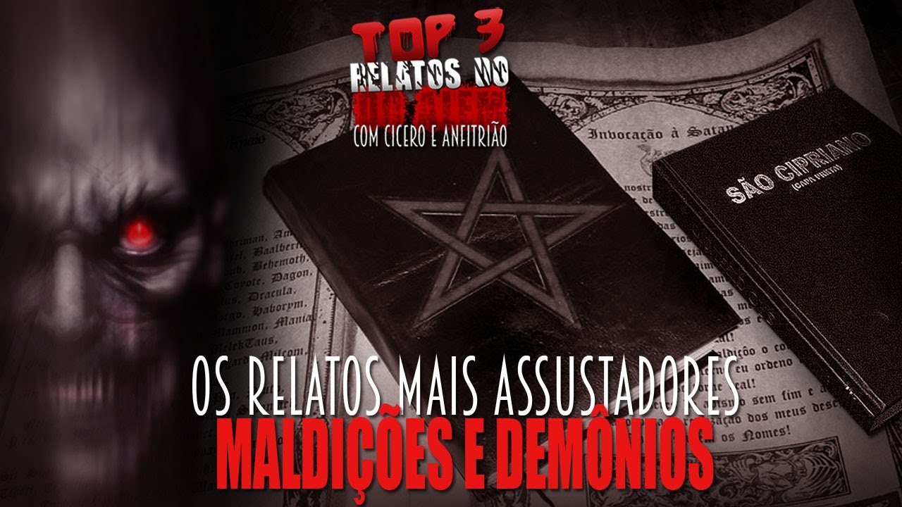 Top 3: O Relatos mais Assustadores de Maldições e Demôni0s - Com Cicero Augusto e Anfitrião