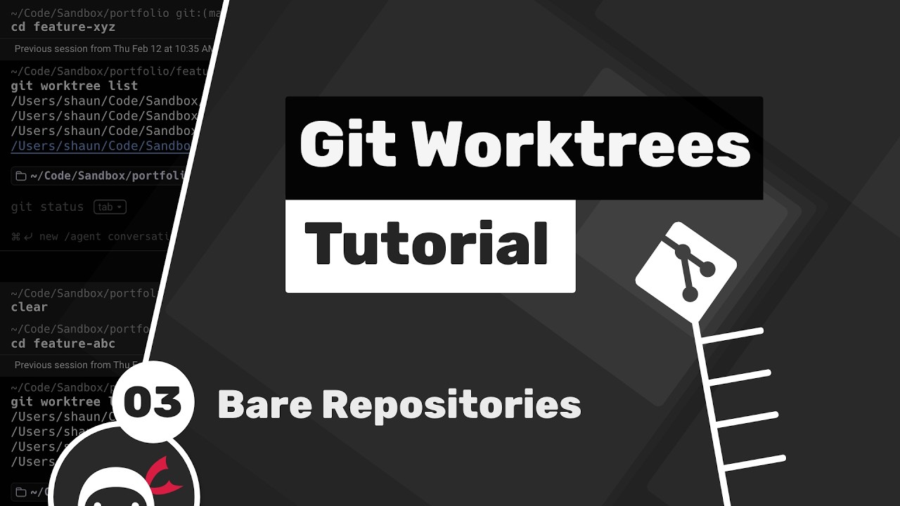 Учебное пособие по Git Worktrees №3 &mdash; &laquo;Голые&raquo; репозитории