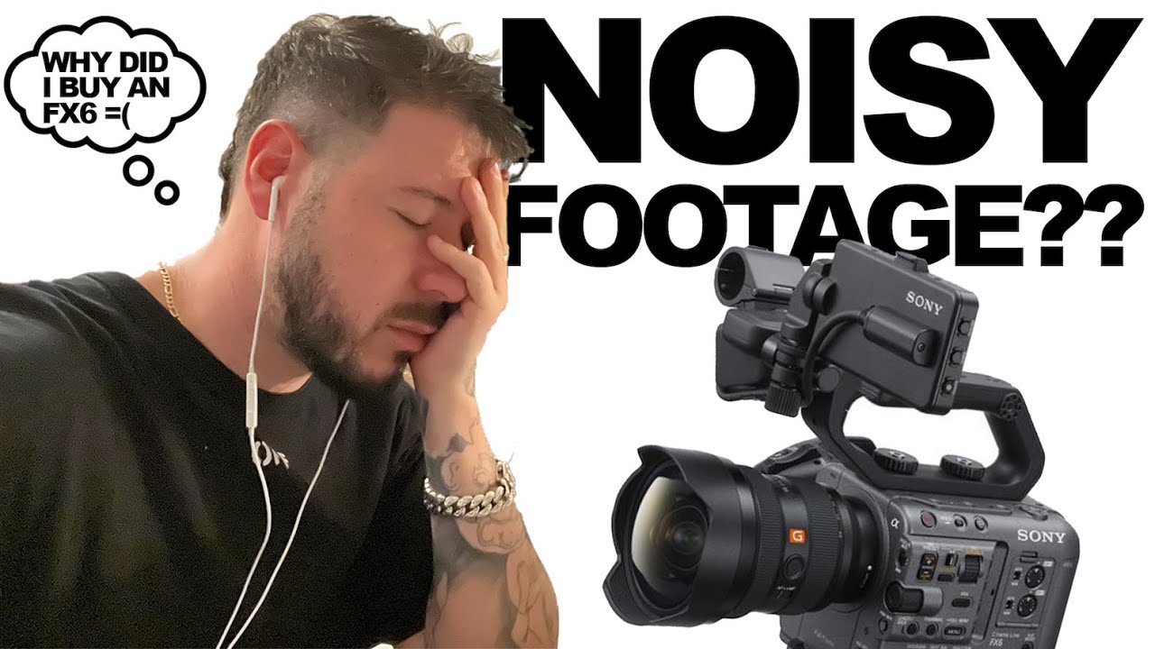 SOLVED! HOW TO FIX NOISY FOOTAGE from the Sony FX6 in Low Light