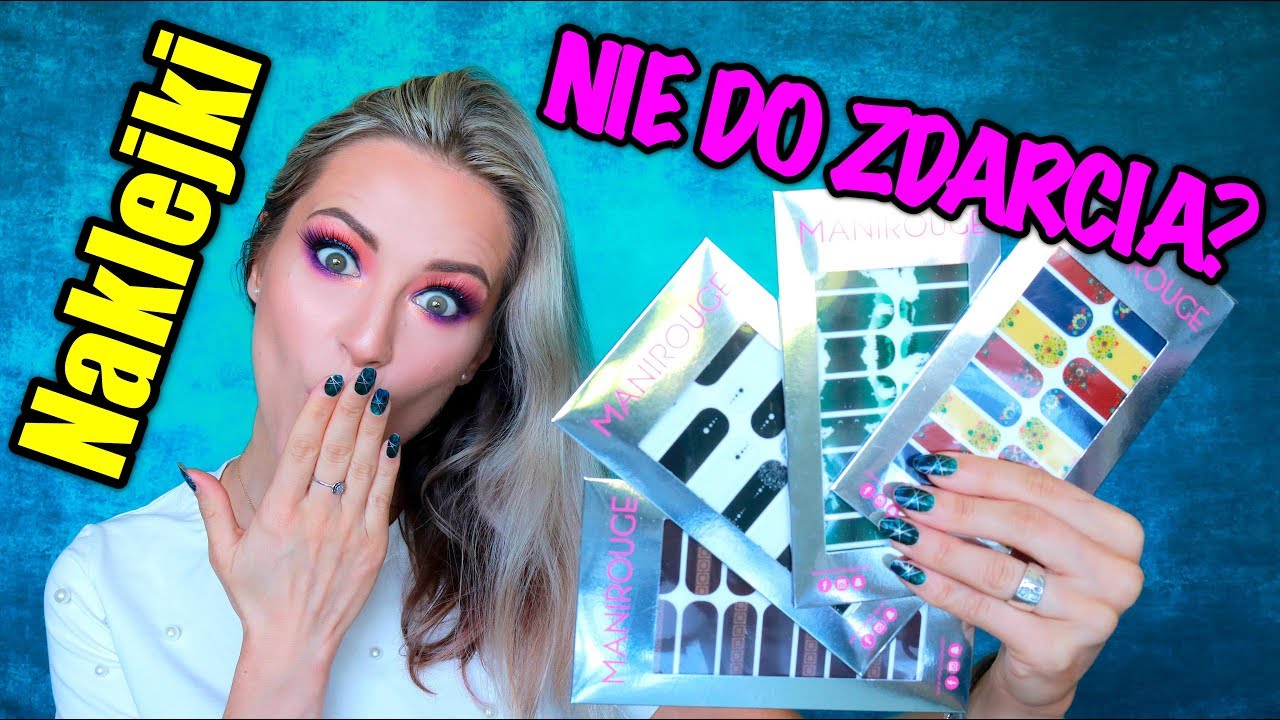 Wodoodporne Naklejki Na Paznokcie Manirouge Na Lato  💦💅🌞 Hit czy Kit? 🤔