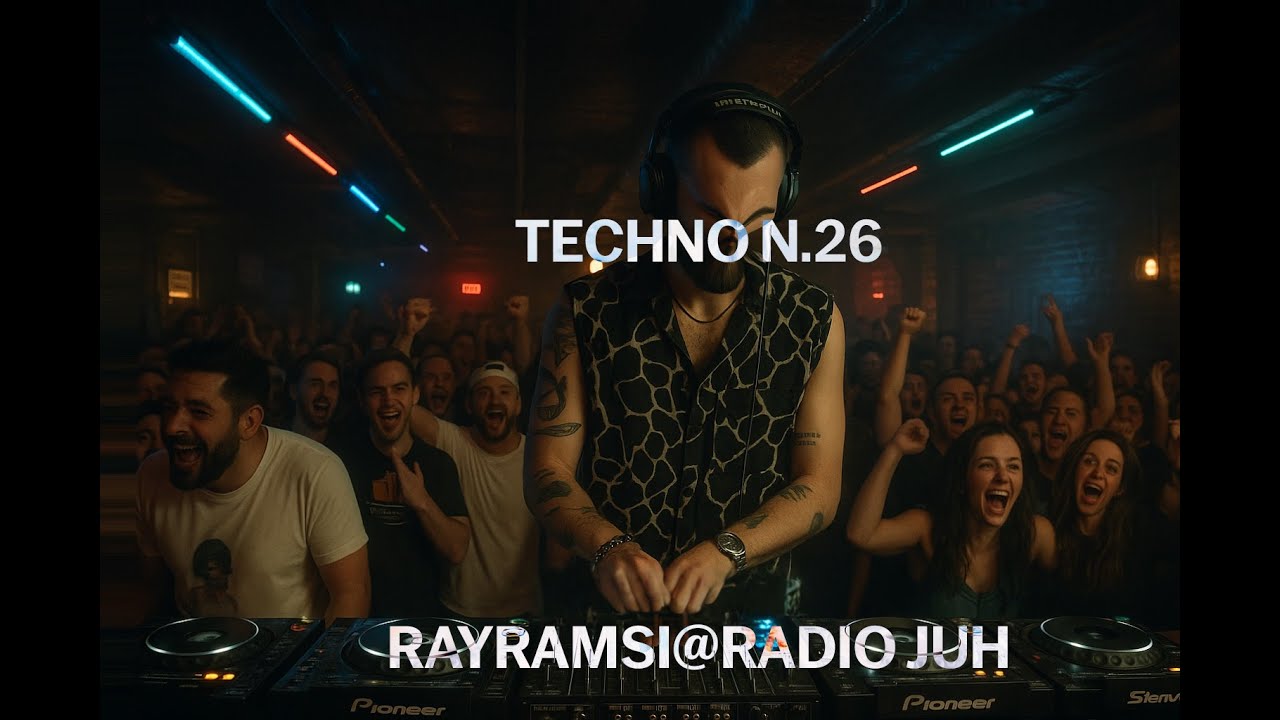 Hard Techno Set 2025| Dark Acid Techno Rave Mix | 140 BPM Underground Vibes @ Radio Juh