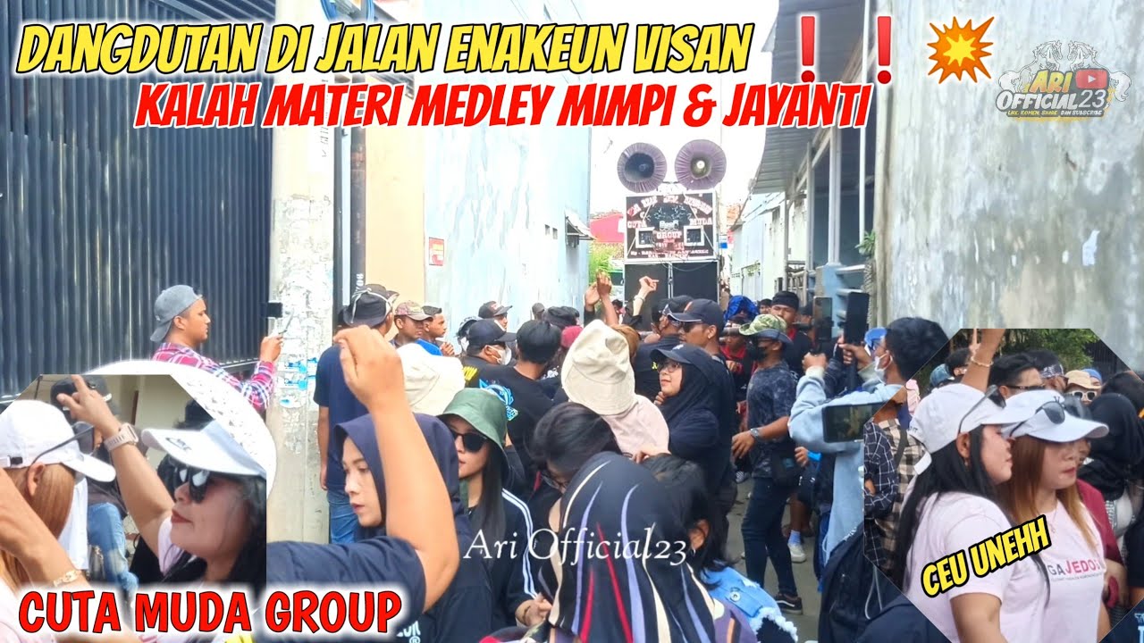 💥KALAH MATERI MEDLEY MIMPI & JAYANTI | DANGDUTAN DI JALAN BARENG CUTA MUDA GROUP MELEDAKS💥