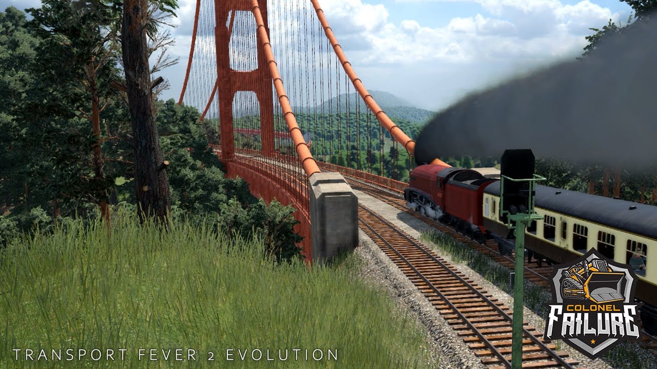 South Through The Mountains | Transport Fever 2 Evolution