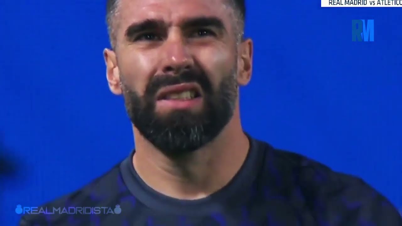 Dani Carvajal vs Atletico Madrid Supercup 10 01 2024