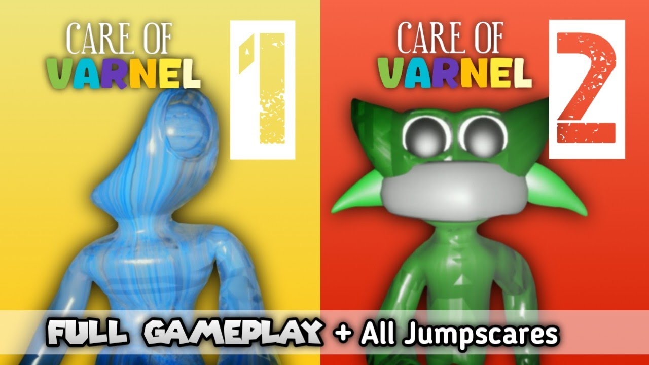 CARE OF VARNEL 1 & 2 - FULL GAMEPLAY + ALL JUMPSCARES (NEW BANBAN FANGAME)
