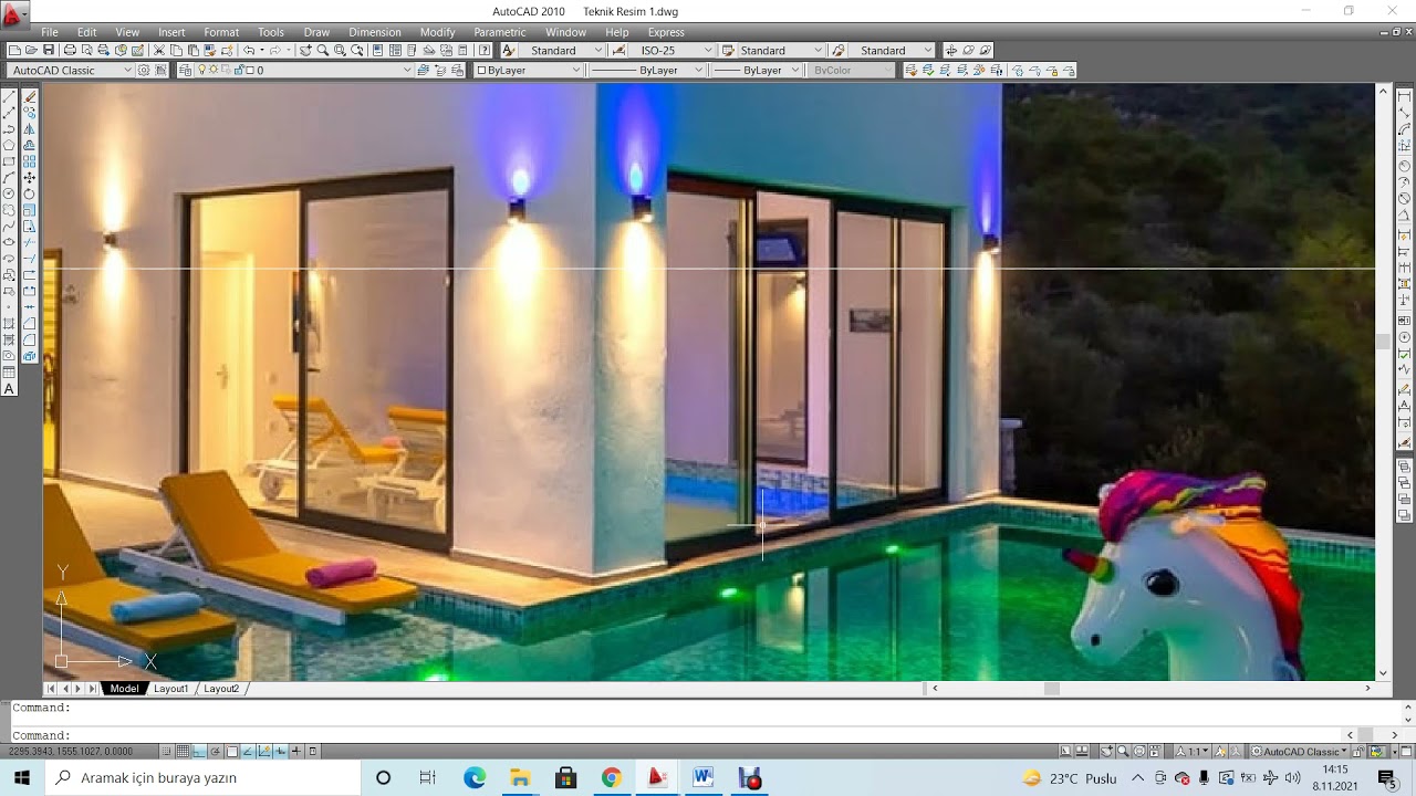 Mimari Teknik Resim-Plan Çizimi 1 Ders