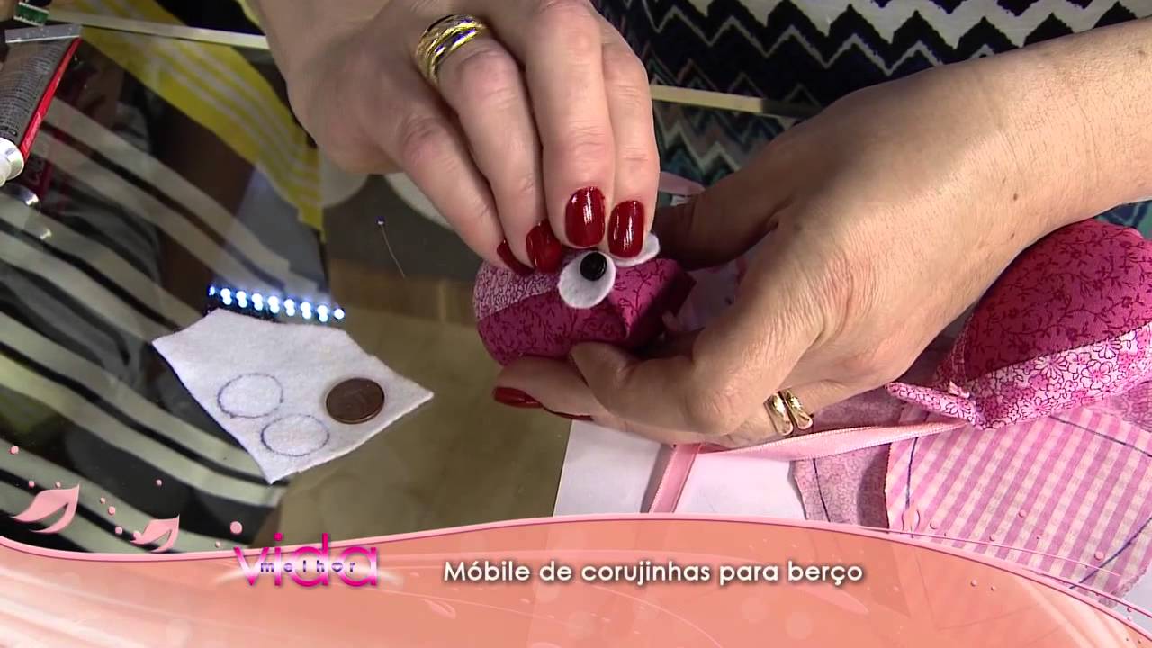 Móbile de corujas para berço!