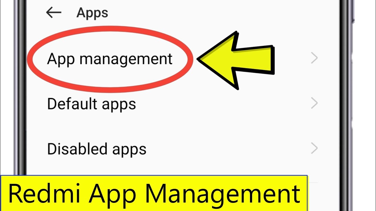 Redmi App Manager | App Management Setting Redmi | Manage Apps In Mi Phone