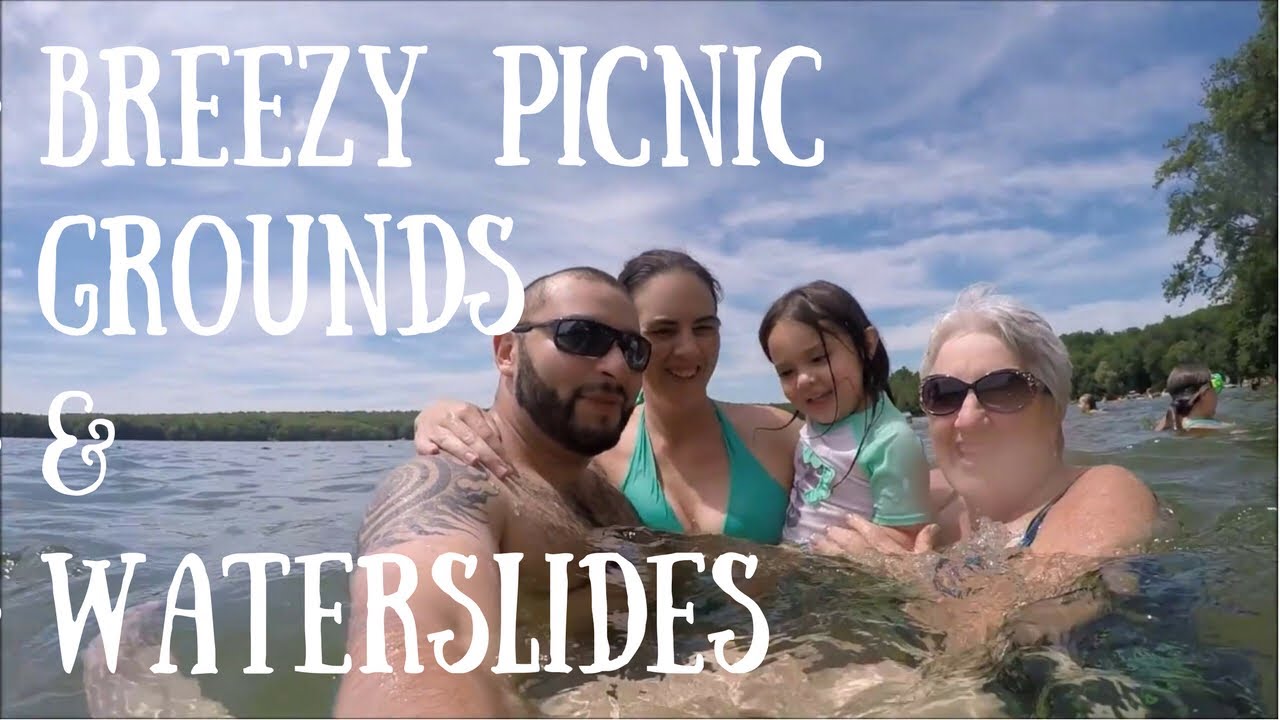 Breezy picnic grounds waterslides | Douglas Lake, MA