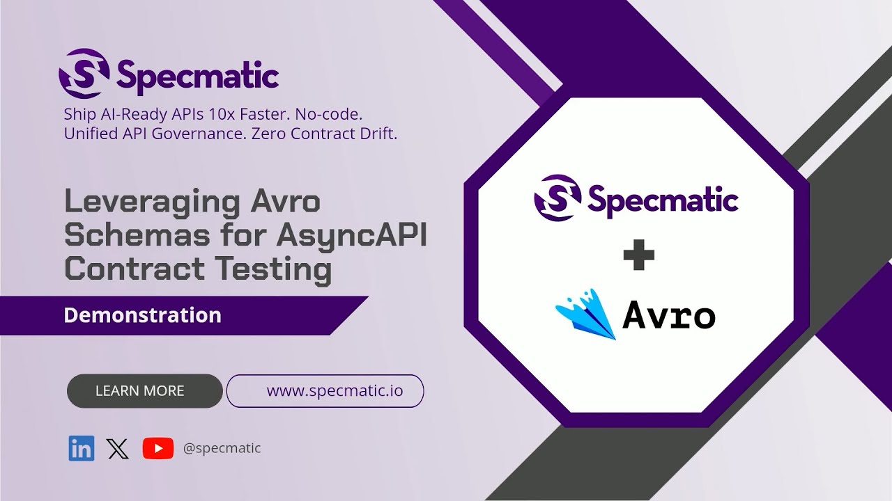 Automate Contract Tests for Kafka Services Using AsyncAPI and Avro Schema Registry with Specmatic