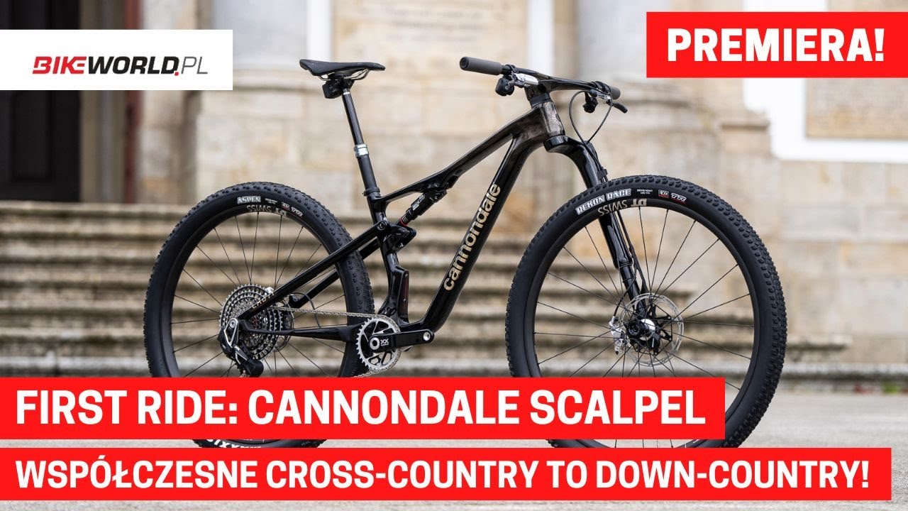Nowy Cannondale Scalpel - pierwsza jazda! 120 mm skoku, świetny zawias i praktycznie trailowe geo!