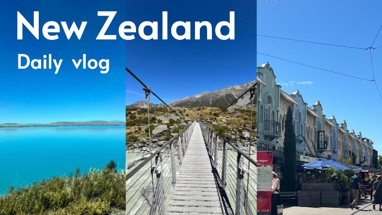 【Vlog】海外インターンでNew Zealandに行きました🇳🇿
