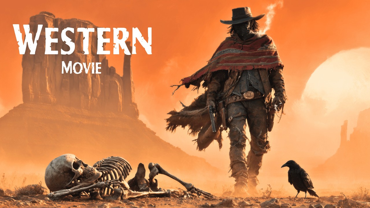 One Man Against Three Outlaws in a Desert Full of Vultures and Death! Western Full Movie