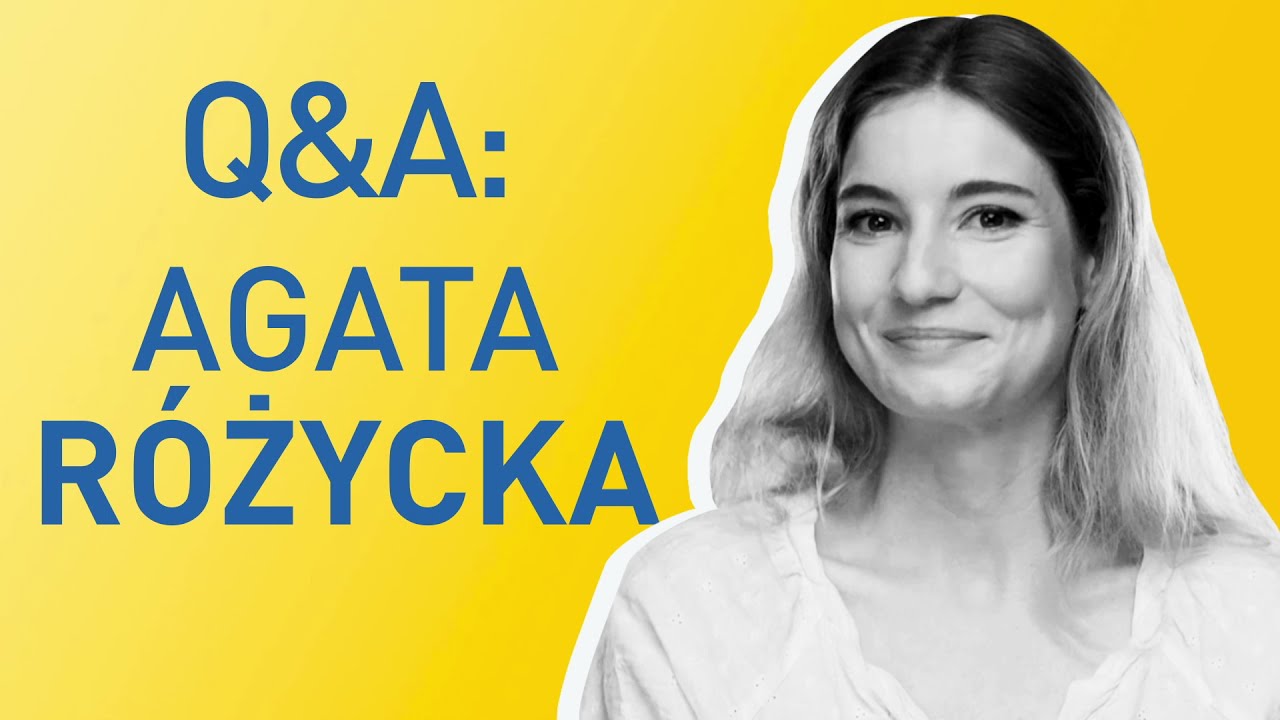 Agata Różycka o aktorstwie: 