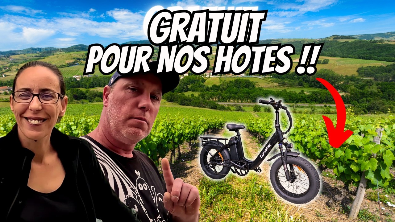 On a testé le Cyrusher Rumble : Le vélo parfait pour nos gîtes ! ⚡️🌿
