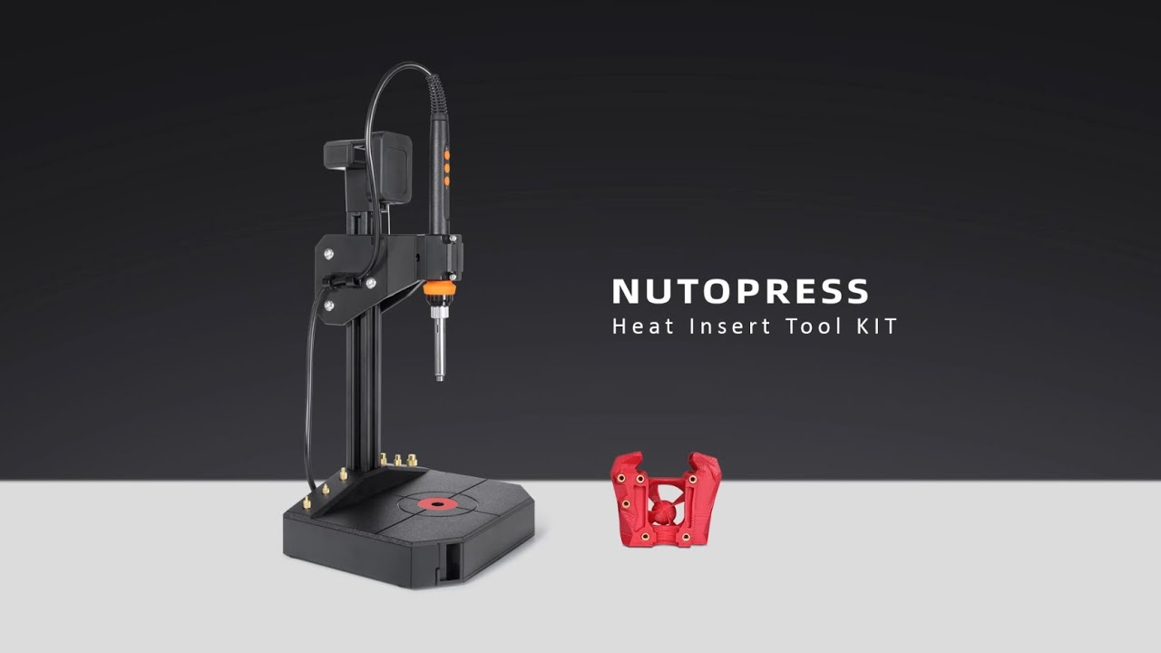 Unbox: 90W Heat Insert Press Kit for 3D Prints - Vertical Heat Set Insert Tool &ndash; Fast & Precise