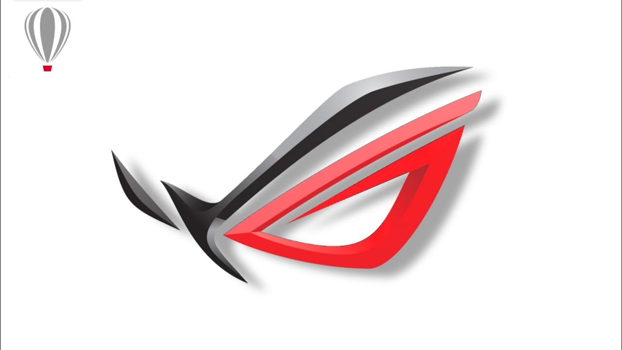 how to make Asus Rog Logo in CorelDraw X7 | For Beginners #asusrog #tutorial #logodesign #coreldraw