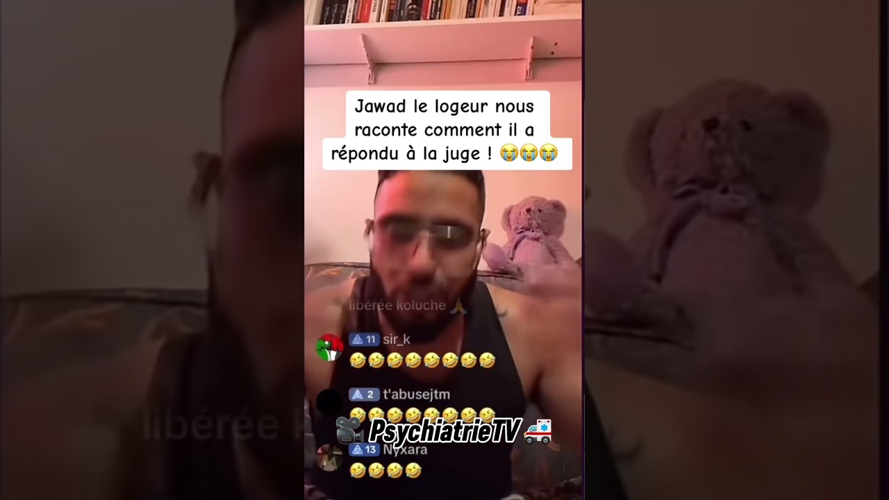 JAWAD LE LOGEUR RACONTE SON PROC&Egrave;S EN LIVE #shorts #viral #jawad #live #npc #tribunal
