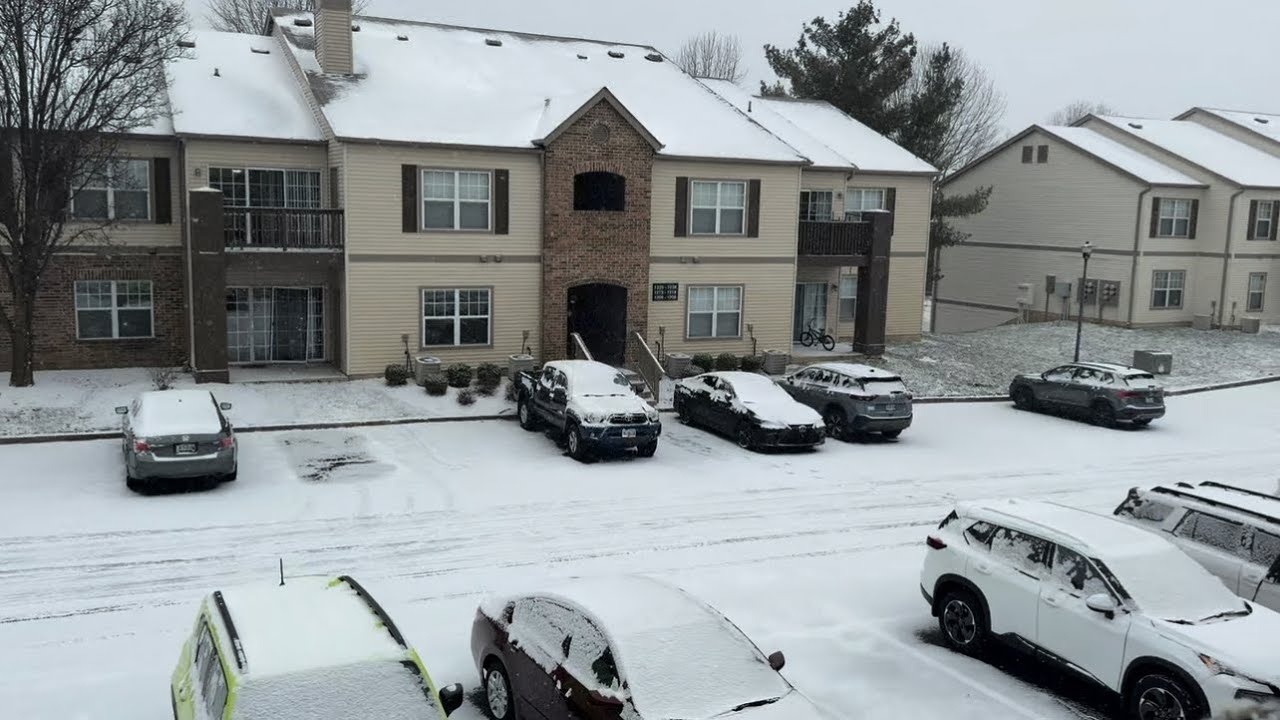 असा होता अमेरिकेतला snow fall वाला वीकेंड 