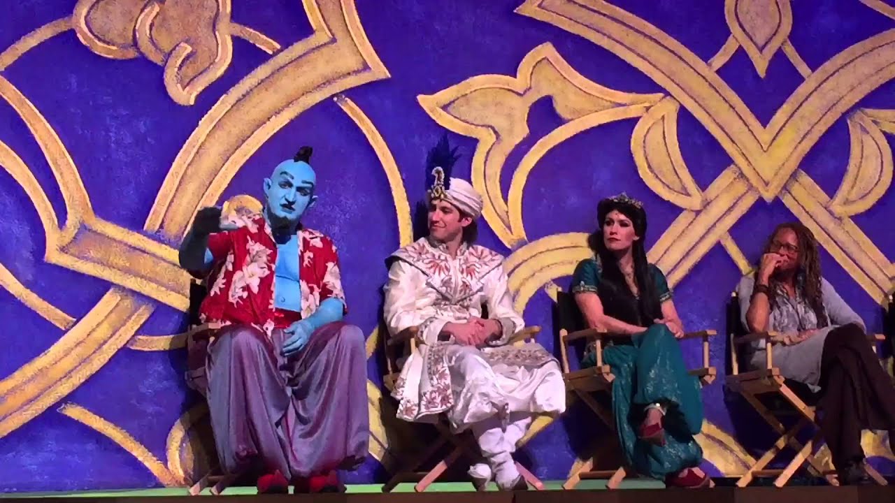 Aladdin A Musical Spectacular Panel Q&A