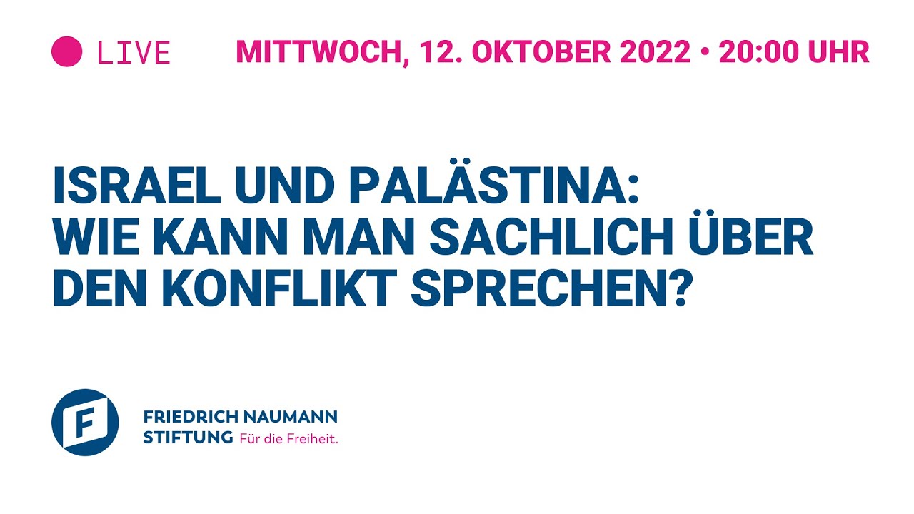 Israel und Palästina: Wie kann man sachlich über den Konflikt sprechen?